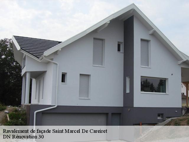 Ravalement de façade  saint-marcel-de-careiret-30330 DN Rénovation 30
